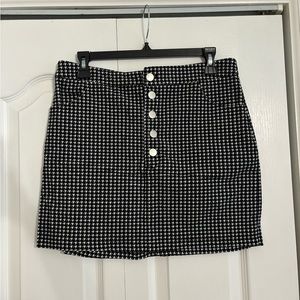Corduroy Houndstooth skirt